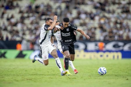 Matheuzinho, durante jogo contra o Ceará