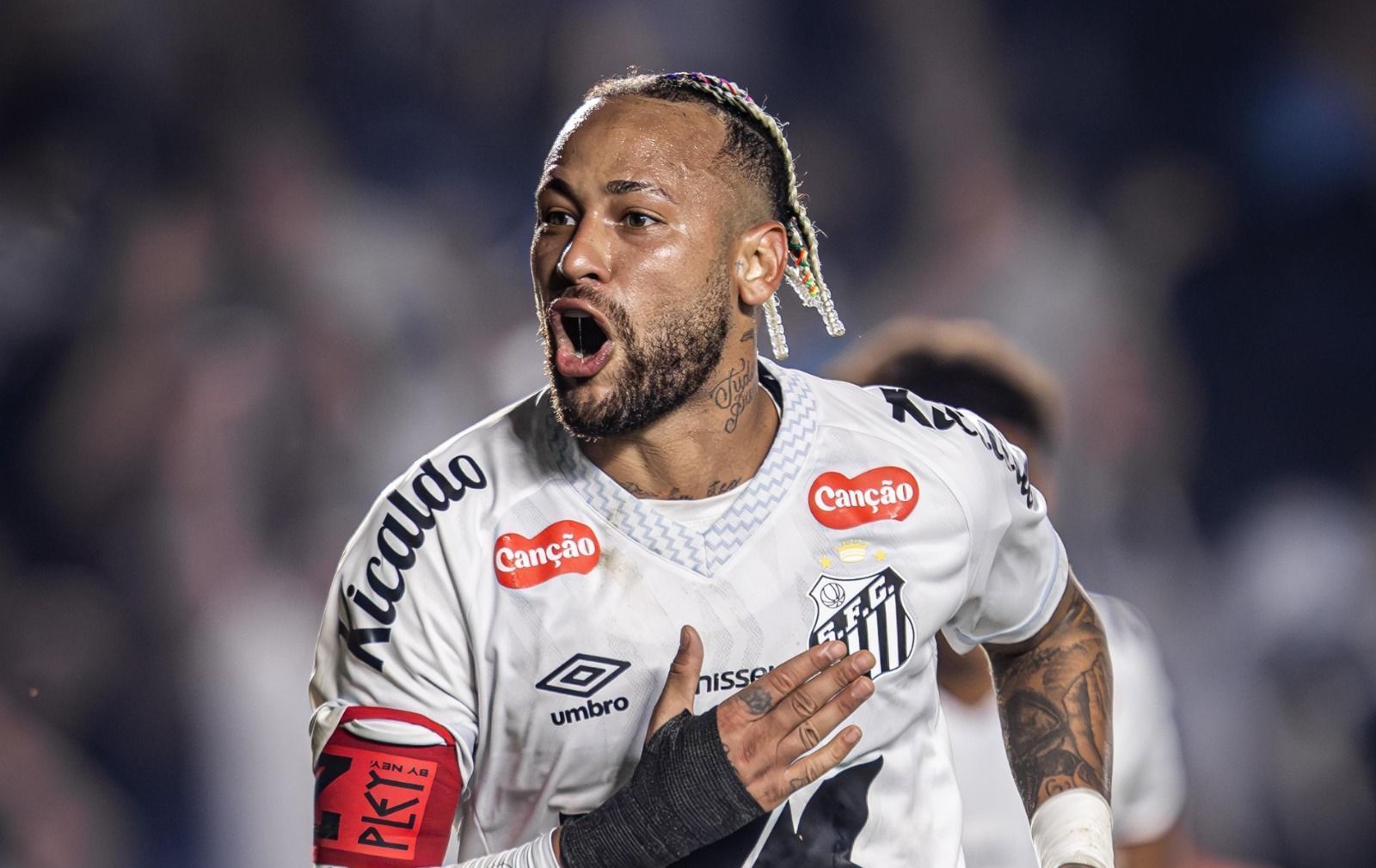 Neymar manda recado após brilhar em vitória do Santos sobre o Flamengo