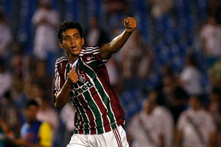 Eduardo, do Cruzeiro, durante partida pelo Fluminense em 2009