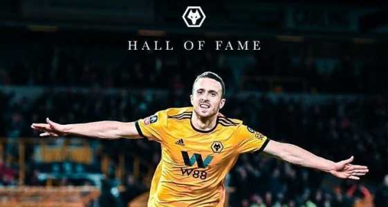 Wolverhampton adiciona Diogo Jota ao ‘Hall da Fama’