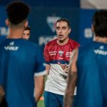 Paiva comanda treino em primeiro dia como técnico do Fortaleza; veja fotos