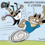 Charge do Duke | O Cruzeiro na liderança do Brasileirão