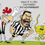 Charge do Duke | A vitória do Atlético com gol de Hulk na Sul-Americana