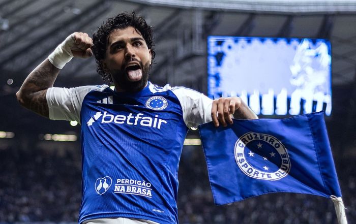 Gabigol na goleada do Cruzeiro sobre o Juventude