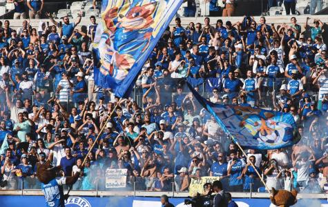 Torcida do Cruzeiro durante jogo contra o Juventude no Mineirão