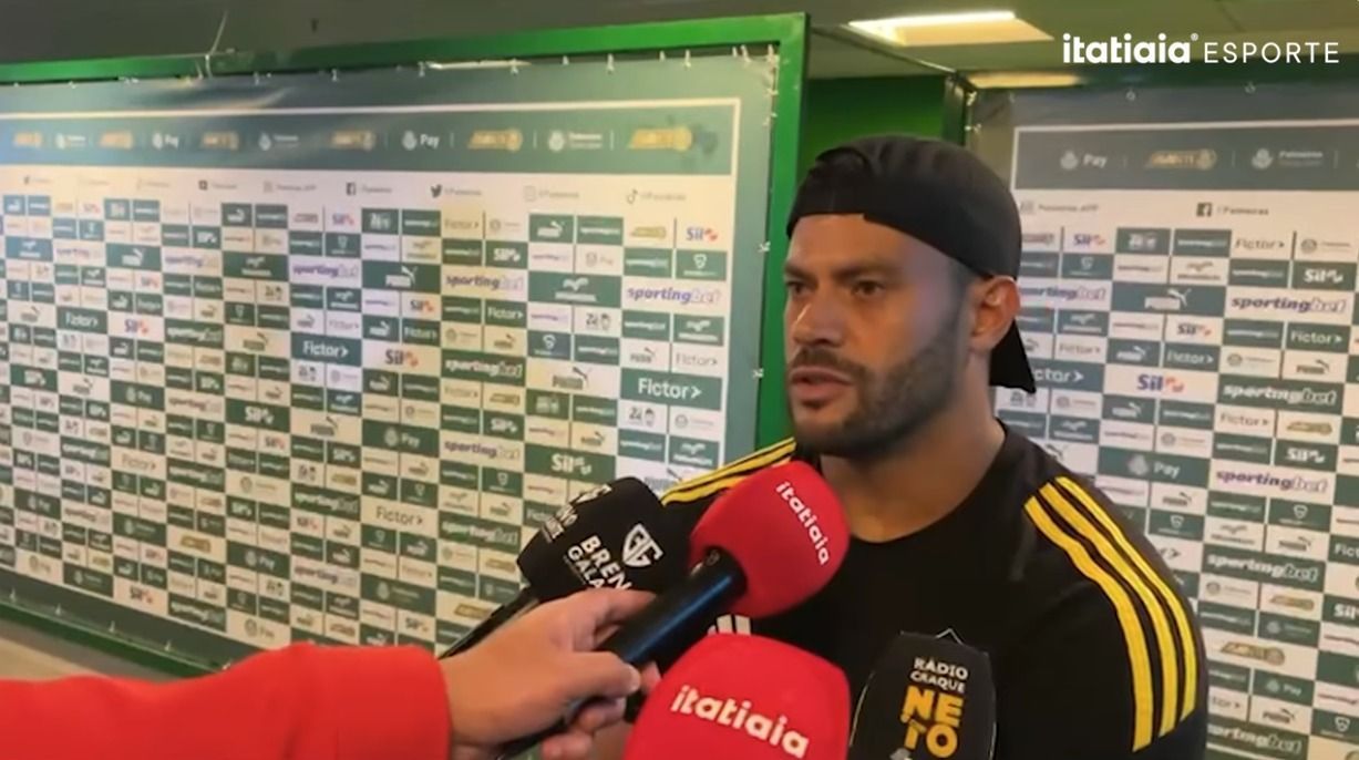 Hulk explica reclamação a árbitro e parabeniza Palmeiras após derrota do Atlético