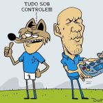 Charge do Duke | O controle de Leonardo Jardim sobre o Cruzeiro líder do Brasileirão