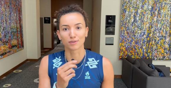 Capitã, Gabi projeta jogo contra Alemanha pela Liga das Nações Feminina de Vôlei
