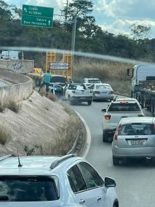 Viatura contramão Caeté