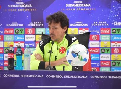 Fernando Diniz analisou a eliminação do Vasco na Sul-Americana