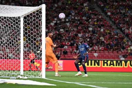 Bukayo Saka foi o responsável pelo único gol do jogo no tempo normal