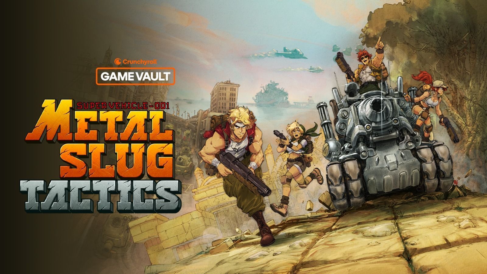 Metal Slug Tactics chega para mobile com exclusividade no Crunchyroll Game Vault