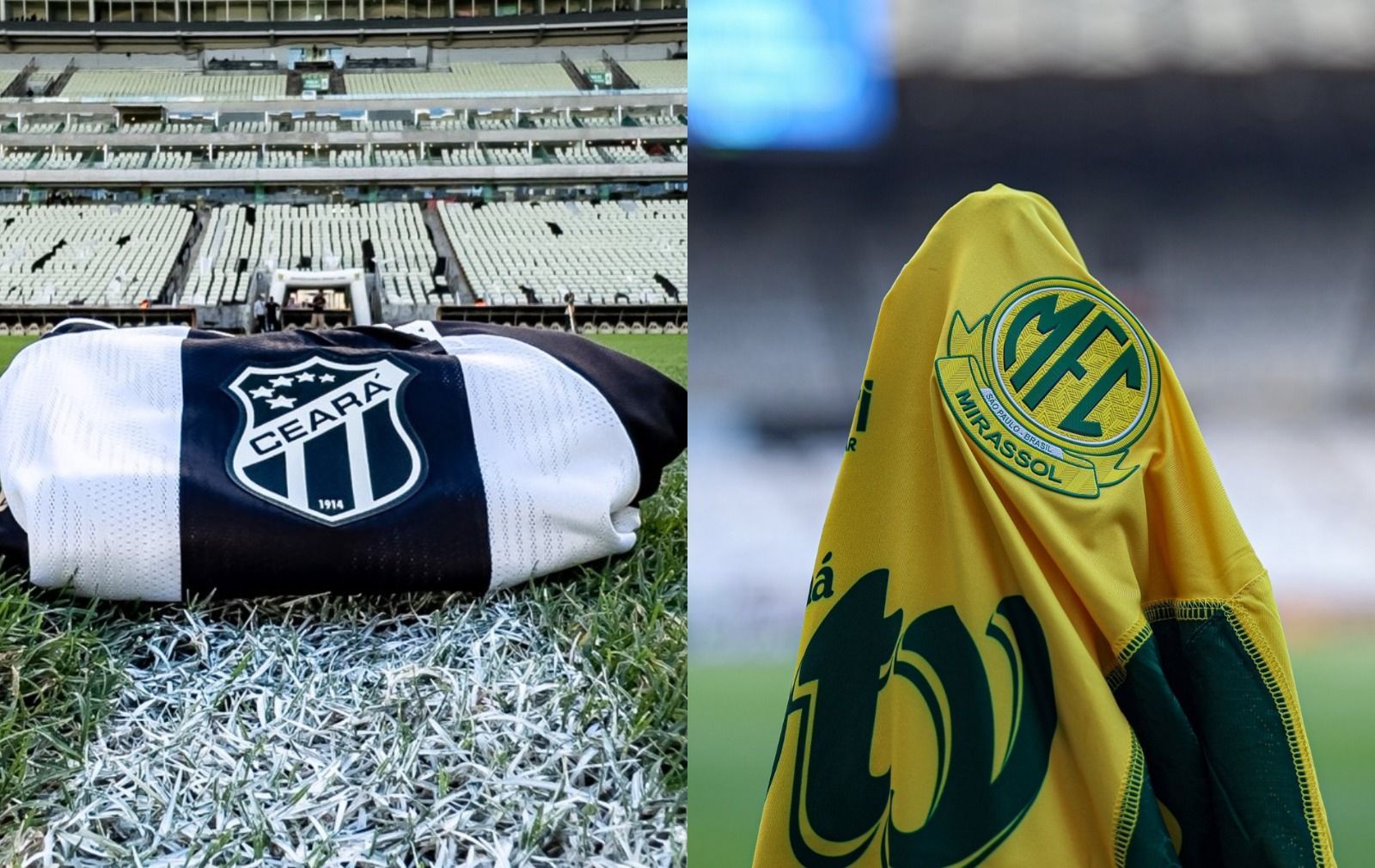 Ceará x Mirassol: veja as escalações para jogo pelo Brasileirão