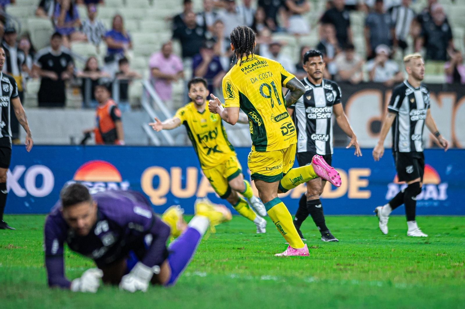 'Sensação', Mirassol vence Ceará e amplia sequência invicta no Brasileirão