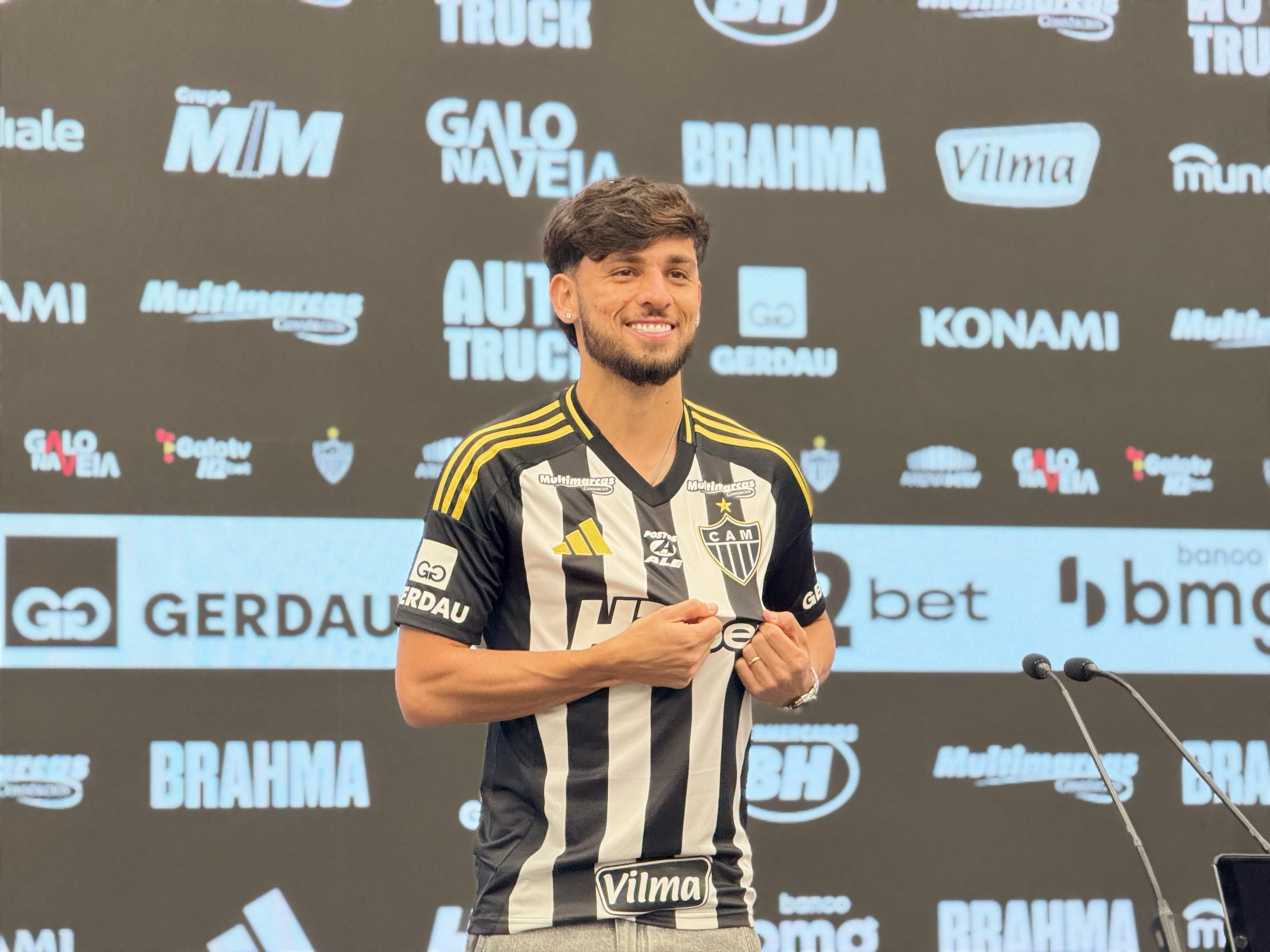 Reforço do Atlético reforça desejo de estar no clube e revela características