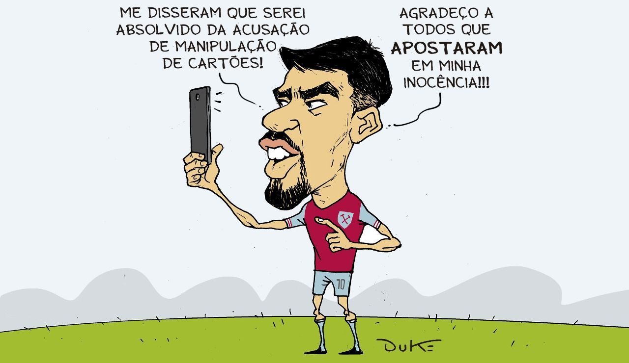 Charge do Duke | A possível absolvição de Lucas Paquetá