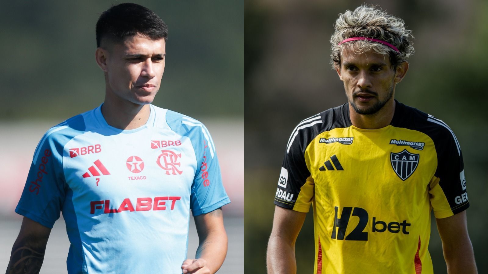 Em momentos distintos na temporada, Flamengo e Atlético se enfrentam pelo Brasileiro