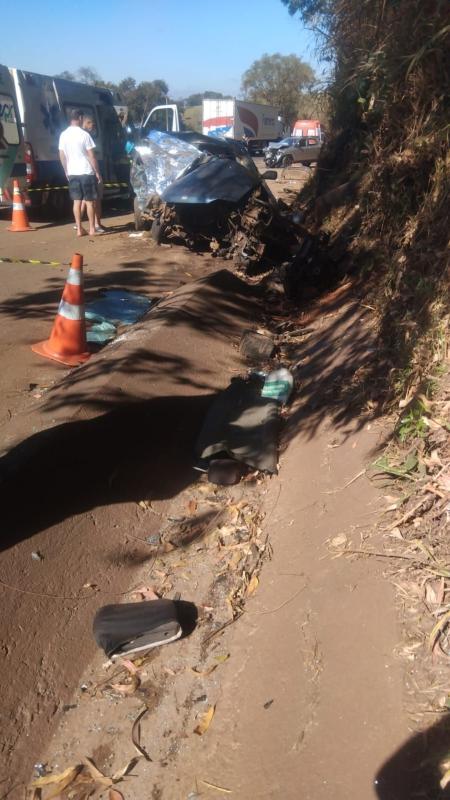 Duas mortes em acidente na BR-040 na altura de Congonhas