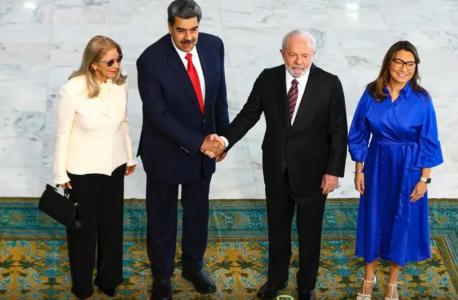 Presidente Lula com Nicolás Maduro