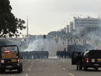 Envolvidos nos atos do 8 de janeiro na Praça dos Três Poderes, em Brasília