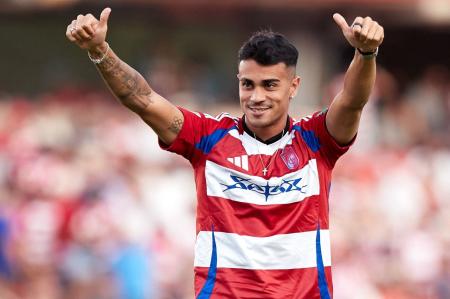 Reinier, alvo do Atlético, nos tempos de Granada, na Espanha