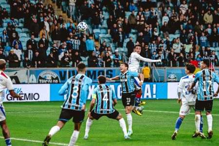 Grêmio e Fortaleza jogaram nesta terça-feira (29) na Arena, em Porto Alegre, pelo Brasileirão