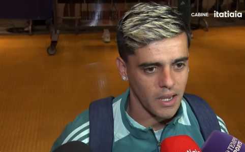 Fagner, lateral-direito do Cruzeiro, na zona mista após empate sem gols com CRB, no Mineirão