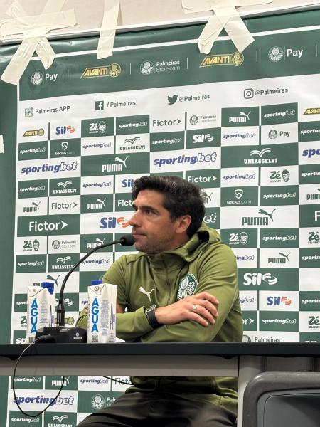 Abel Ferreira em entrevista coletiva após derrota do Palmeiras para o Corinthians