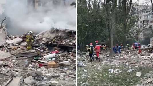 Ataque russo deixou vários mortos e feridos na Ucrânia