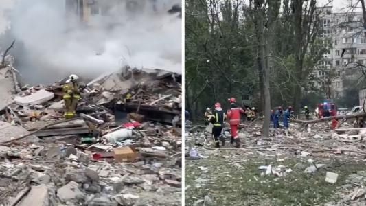 Ataque russo deixou vários mortos e feridos na Ucrânia