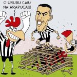 Charge do Duke | A vitória do Atlético sobre o Flamengo na Copa do Brasil