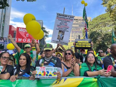 Manifestação contra STF