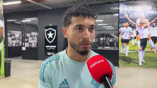 William, lateral-direito do Cruzeiro, após vitória sobre o Botafogo