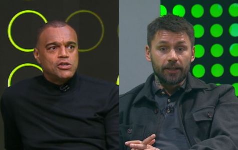 Denilson Show e Rafael Sobis no programa Fechamento Sportv