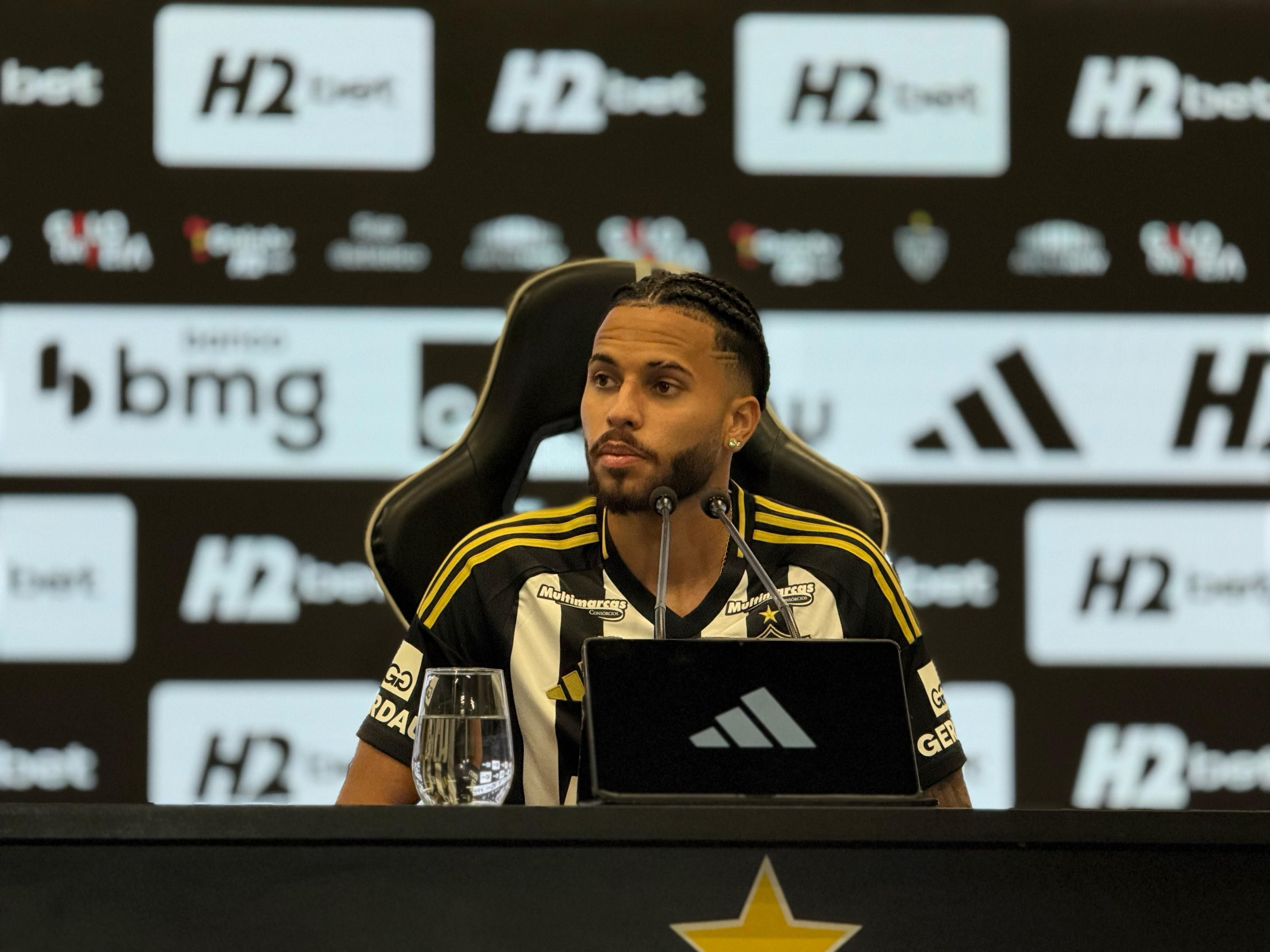 Reforço do Atlético, Alexsander projeta 'decisão' contra o Flamengo na Copa do Brasil