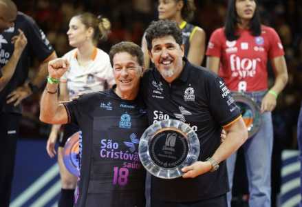 Luizomar na final da Superliga Feminina 2024/2025