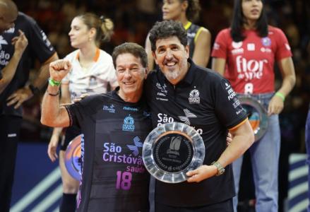 Luizomar na final da Superliga Feminina 2024/2025