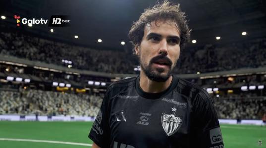 Igor Gomes, autor do primeiro gol do Atlético contra o RB Bragantino