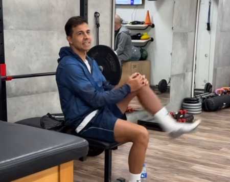 Nilmar estava com Rafael Sobis em academia nessa segunda-feira (4)