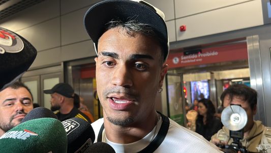 Reinier chegou em Belo Horizonte no fim da noite desta terça-feira (5)