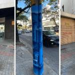 Movimento artístico renova o visual de postes na região da Savassi, em Belo Horizonte