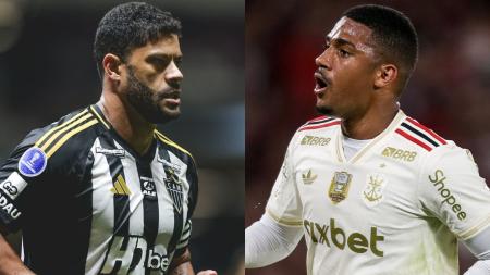 Atlético e Flamengo se enfrentam nesta quarta-feira (6), às 19h, na Arena MRV