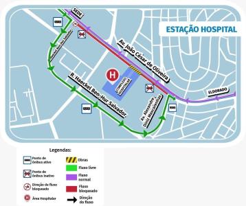 Avenida João César de Oliveira terá interdições