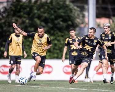 Santos se prepara para enfrentar o Cruzeiro, pelo Brasileirão