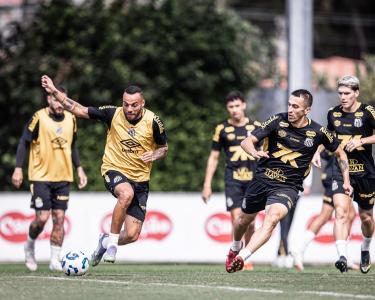 Santos se prepara para enfrentar o Cruzeiro, pelo Brasileirão