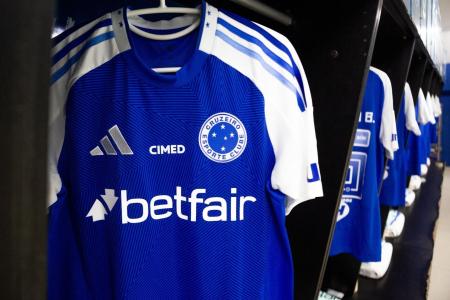 Camisa do Cruzeiro para duelo com o CRB pela Copa do Brasil