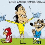 Charge do Duke | Cássio e a classificação do Cruzeiro na Copa do Brasil