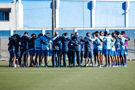 Elenco do Avaí alinhou protesto com a diretoria do clube