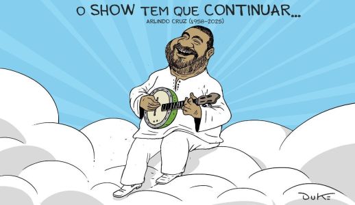 Arlindo Cruz faleceu nesta sexta-feira (8) aos 66 anos de idade