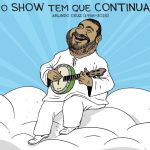 Charge do Duke: o adeus ao sambista Arlindo Cruz